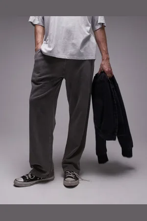 Topman Straight leg jogger in washed