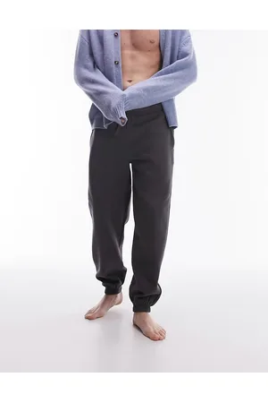 Topman Oversized jogger in charcoal