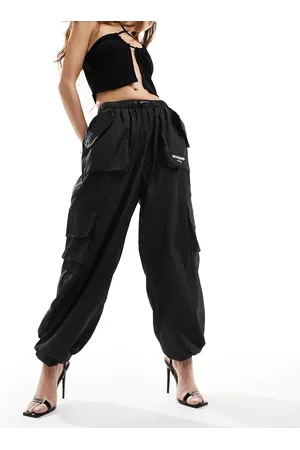 Sixth June Texture nylon cargo pants in