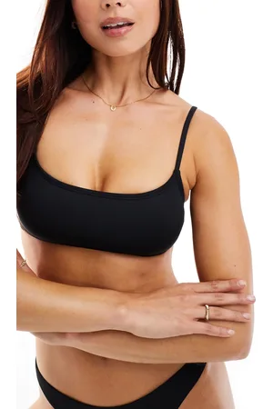 Cotton On Cotton On straight neck crop bikini top