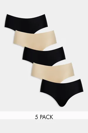 Cotton On Cotton On 5 pack boyleg brief in black frappe