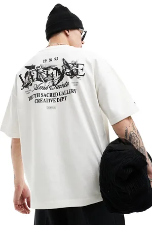 River Island Angel back print t-shirt in