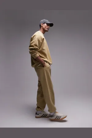 Topman Vintage wash oversized jogger in