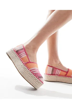 ASOS Journal flatform espadrilles in