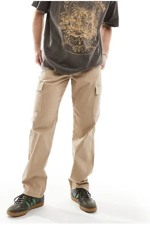 Only & Sons Edge straight fit cargo in beige