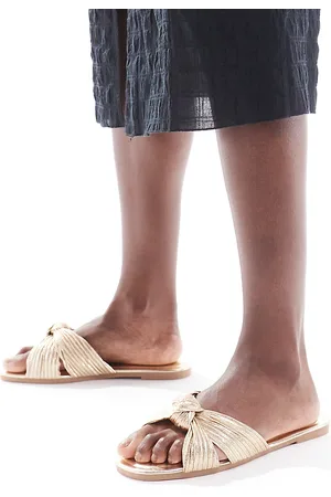 Raid Faraah knot flat sandals in