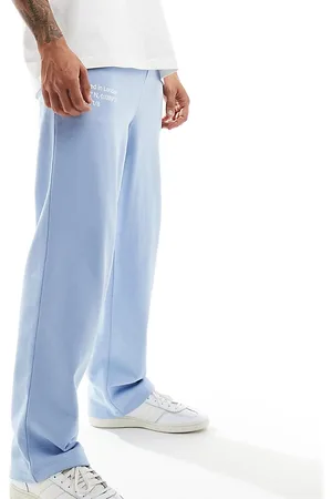 COLLUSION Relaxed joggers in light blue