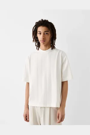 Bershka Collection knitted t-shirt in