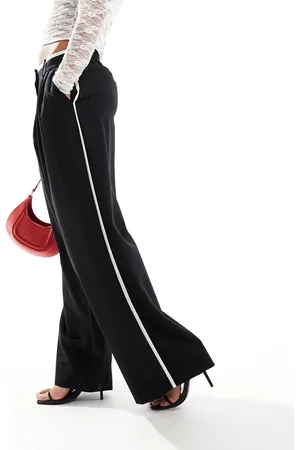 River Island Side stripe trouser in