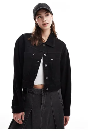 Vans Raynes cropped trucker jacket in