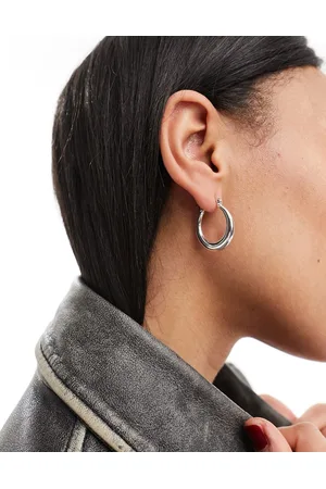 Weekday Mija hoop earrings in