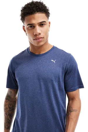 PUMA Training logo heather t-shirt in