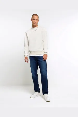 River Island Slim fit washed jean in dark