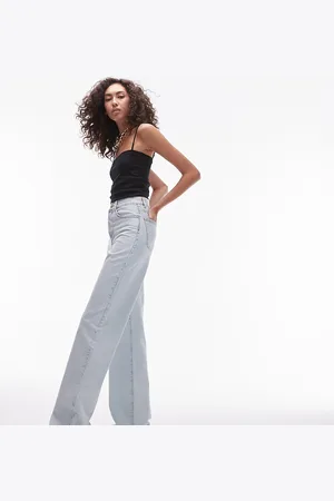 Topshop Column jeans in bleach