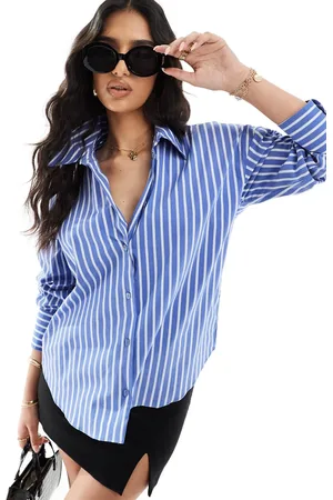 River Island Long sleeve stripe shirt in