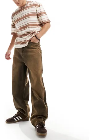 COLLUSION Mid rise baggy jeans in tinted wash