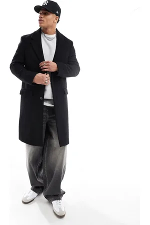 River Island Wool overcoat in