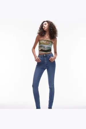 Topshop Jamie jeans in mid