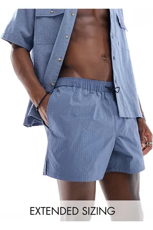 ASOS Swim short in short length in with bungee cord