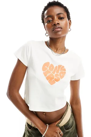 Converse Colourful Heart tee in