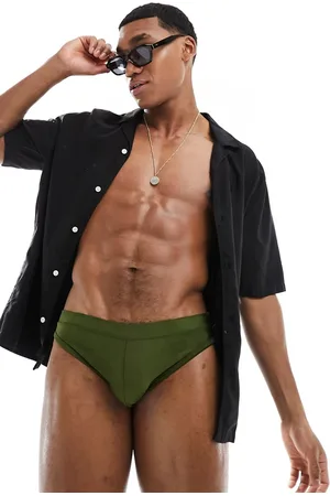 ASOS Swim briefs in dark