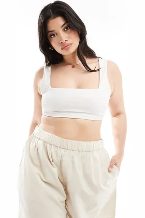 In The Style Linen look short co-ord in stone