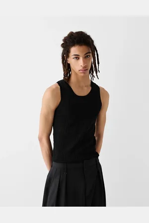 Bershka Collection knitted vest in