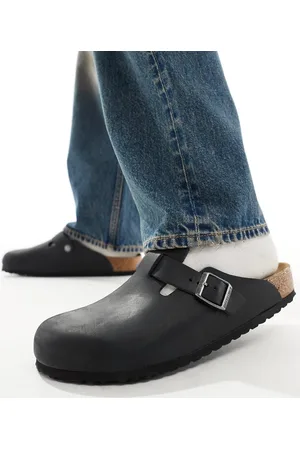 Birkenstock Boston clogs in oiled leather