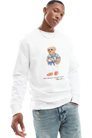 Ralph Lauren Beach club bear print sweatshirt in