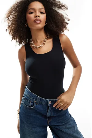 Commando Butter feel scoop neck bodysuit in