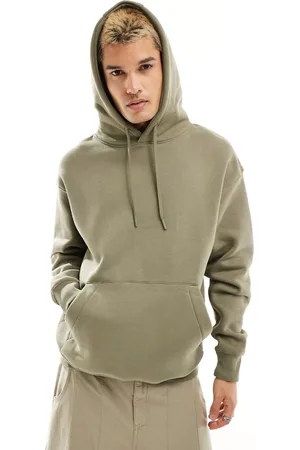 Pull&Bear Hoodie in khaki
