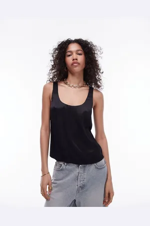 Topshop Scoop neck cami in
