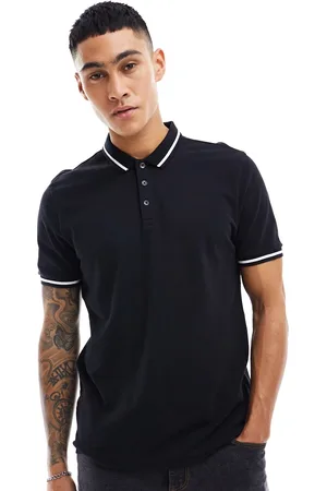 New Look Tipped polo in