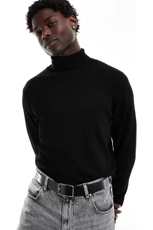 River Island Slim roll neck jumper in
