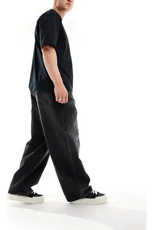 Pull&Bear Distressed super baggy jean in