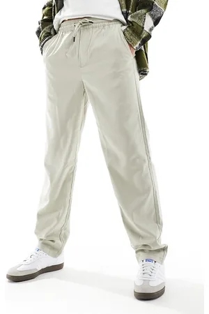 Only & Sons Relaxed fit trousers in stone