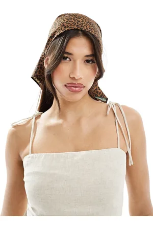 ASOS Leopard print headscarf