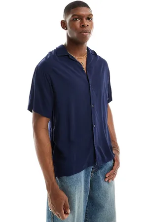 JACK & JONES Revere collar shirt in