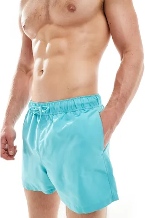 ASOS Swim short in short length in turquoise