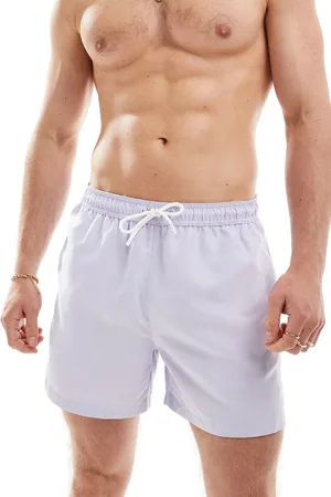 New Look Mid length basic swim in lilac
