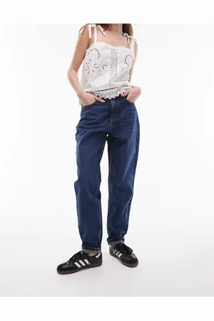 Topshop Original Mom jeans in rich - MBLUE