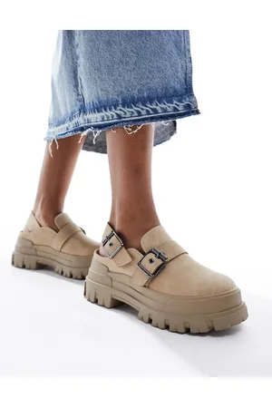 Buffalo Aspha clogs in beige