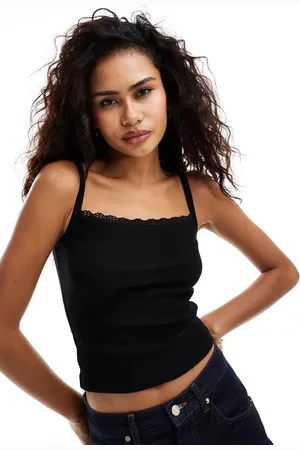 COLLUSION Lace trim cami in