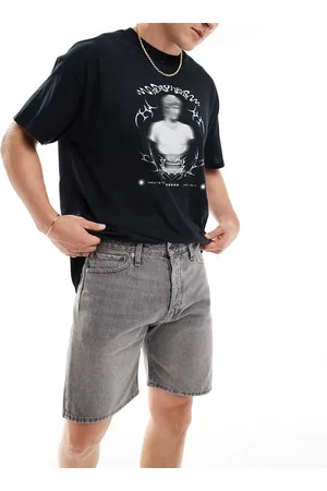 JACK & JONES Chris straight fit denim short in wash