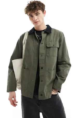 Vans Drill chore coat in grape leaf