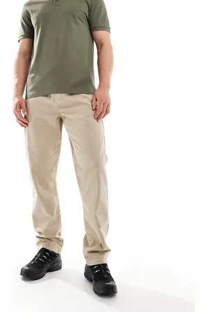 ASOS Straight leg pull on trouser in stone