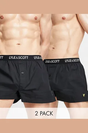 Lyle & Scott 2 pack woven boxers in