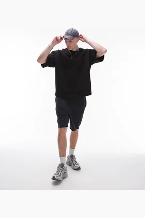 Topman Premium heavyweight oversized fit t-shirt with dropped shoulder in