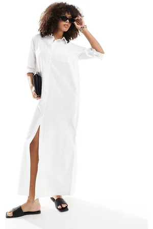 JDY Maxi shirt dress in