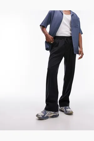 Topman Wide leg elasticated jogger in